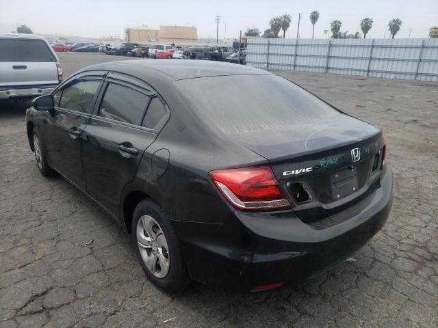 Photo 3 from auction – 2014 HONDA CIVIC LX with VIN 19XFB2F50EE232986