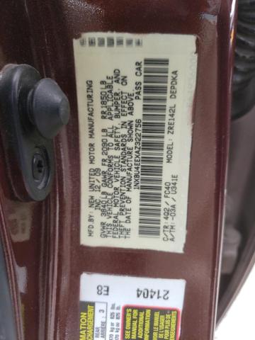 Photo 10 from auction – 2010 TOYOTA COROLLA BA with VIN 1NXBU4EEXAZ322756