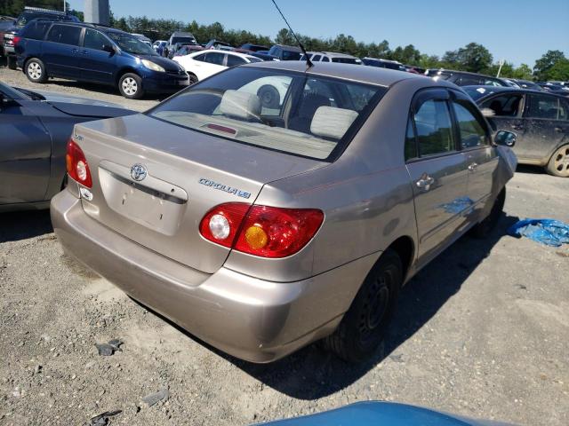 Photo 4 from auction – 2004 TOYOTA COROLLA CE with VIN 2T1BR32E04C290549