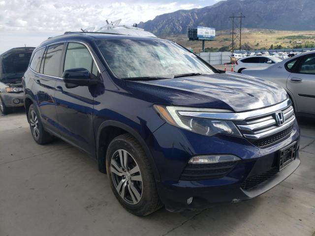 HONDA PILOT EXL 2016 with VIN 5FNYF6H53GB019190 - Photo from auction