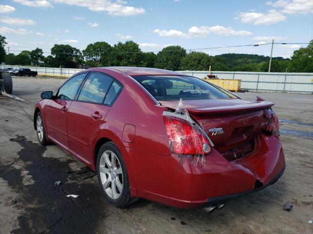 Photo 3 from auction – 2007 NISSAN MAXIMA SE with VIN 1N4BA41E47C837596