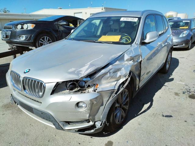 Photo 2 from auction – 2011 BMW X3 XDRIVE2 with VIN 5UXWX5C50BL702099