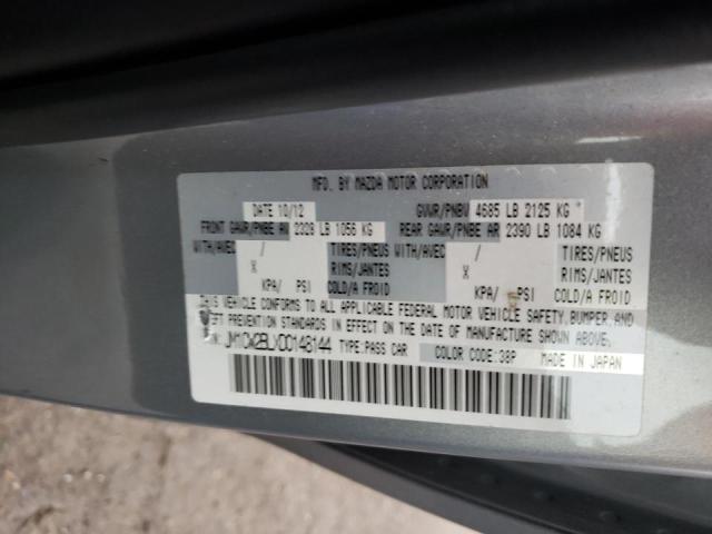 Photo 10 from auction – 2013 MAZDA 5 with VIN JM1CW2BLXD0148144