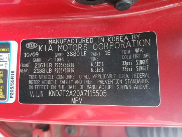 Zdjęcie 10 z aukcji – 2010 KIA SOUL + z VIN KNDJT2A20A7115505