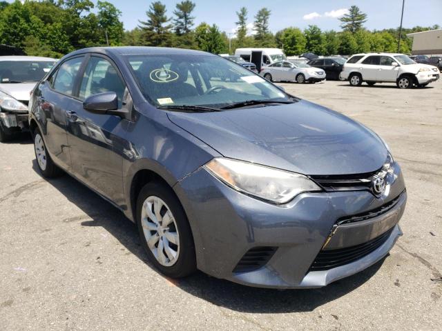 TOYOTA COROLLA L 2014 with VIN 2T1BURHE6EC165419 - Photo from auction