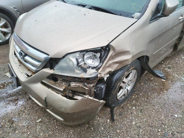 Photo 9 from auction – 2005 HONDA ODYSSEY EX with VIN 5FNRL38705B021179