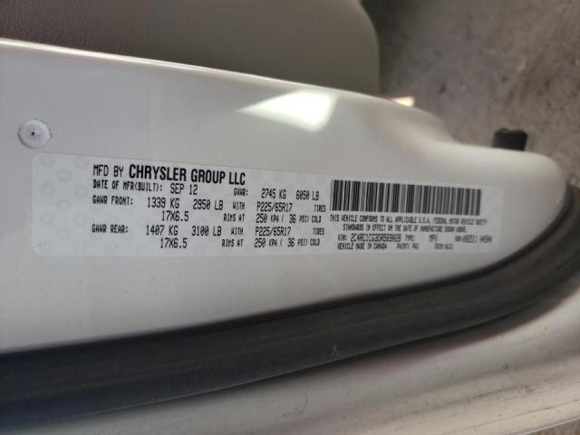Photo 10 from auction – 2013 CHRYSLER TOWN & COU with VIN 2C4RC1CG3DR569028