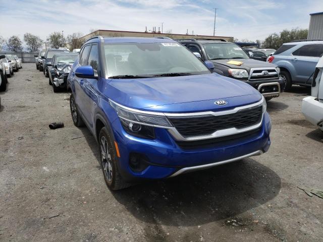 KIA SELTOS EX 2021 with VIN KNDERCAA1M7167727 - Photo from auction