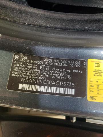 Photo 10 from auction – 2010 BMW 535 XI with VIN WBANV9C50AC139738