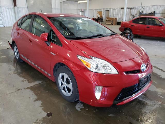 Photo 1 from auction – 2015 TOYOTA PRIUS with VIN JTDKN3DU7F0396218