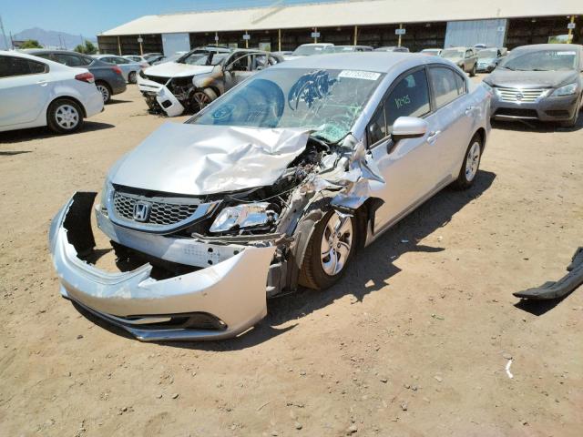 Photo 9 from auction – 2014 HONDA CIVIC LX with VIN 19XFB2F59EE010804
