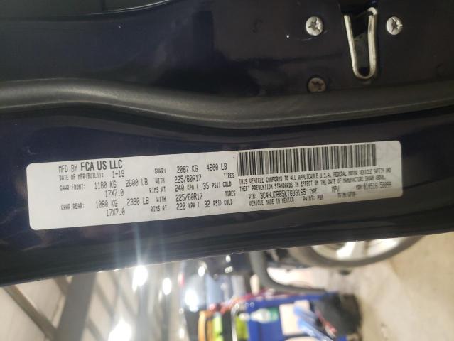 Photo 10 from auction – 2019 JEEP COMPASS LA with VIN 3C4NJDBB5KT683165