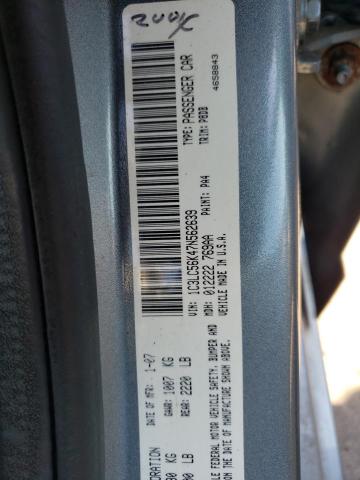 Photo 10 from auction – 2000 CHRYSLER SEBRING with VIN 1C3LC56K47N562639