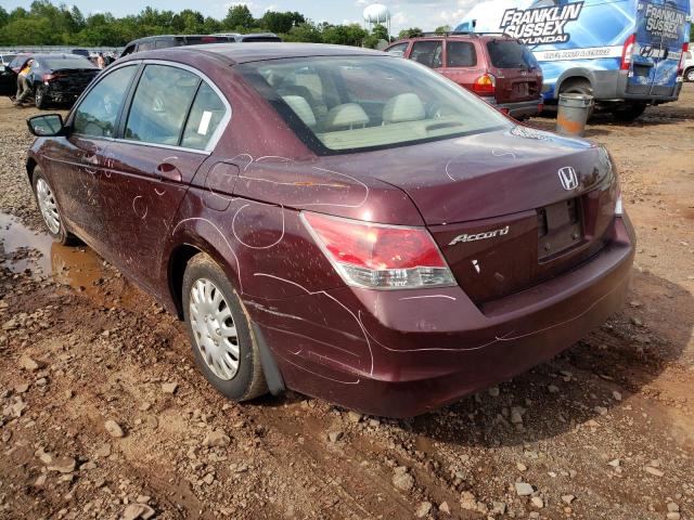 Photo 3 from auction – 2010 HONDA ACCORD LX with VIN 1HGCP2F35AA090748