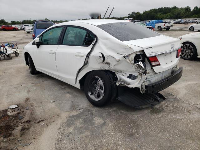 Photo 3 from auction – 2014 HONDA CIVIC LX with VIN 19XFB2F59EE055077