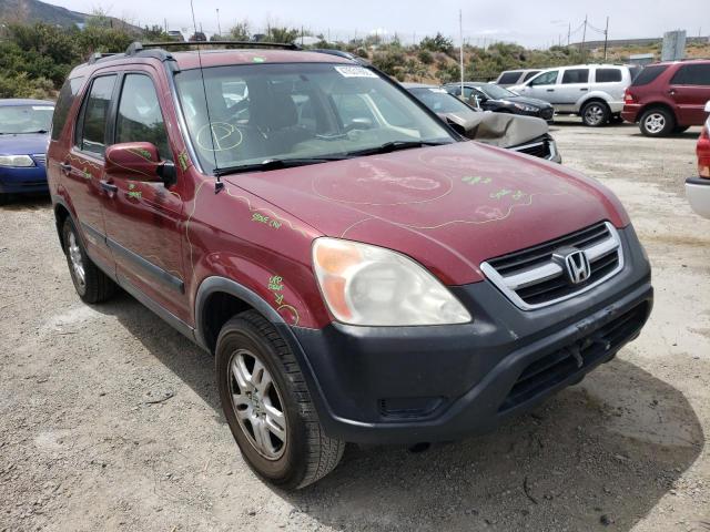 HONDA CR-V EX 2004 with VIN JHLRD78814C054087 - Photo from auction