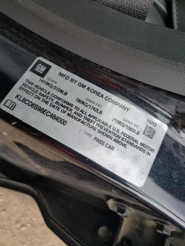 Photo 10 from auction – 2014 CHEVROLET SPARK 1LT with VIN KL8CD6S98EC484000
