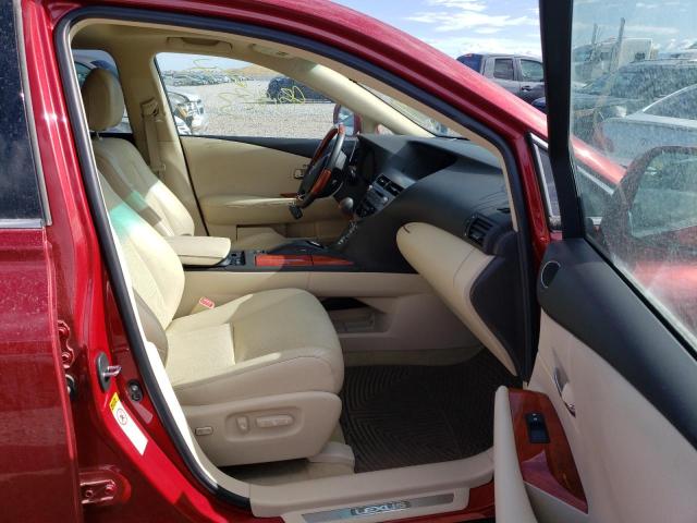 Photo 5 from auction – 2011 LEXUS RX 450 with VIN JTJBC1BA5B2033771