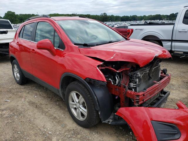 CHEVROLET TRAX 1LT 2016 with VIN KL7CJPSB9GB535535 - Photo from auction