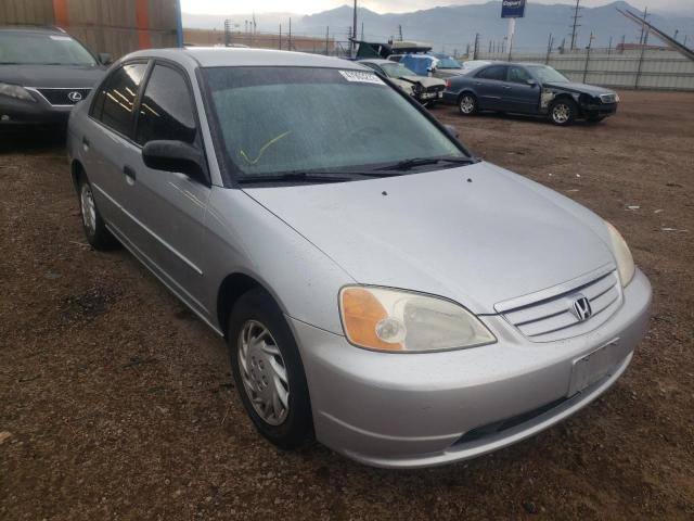 HONDA CIVIC LX 2001 with VIN 2HGES16571H520445 - Photo from auction