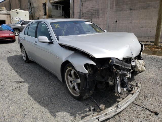 BMW 745 LI 2003 with VIN WBAGN63473DR10921 - Photo from auction