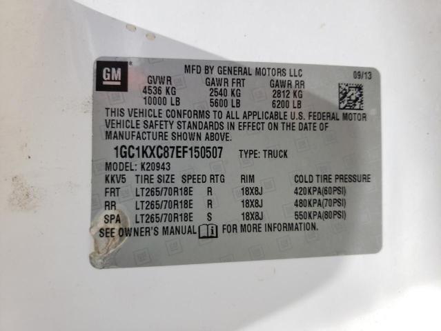 Photo 10 from auction – 2014 CHEVROLET SILVERADO with VIN 1GC1KXC87EF150507