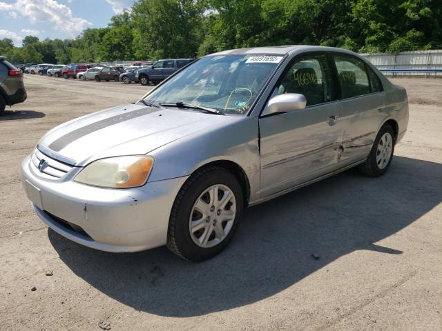 Photo 2 from auction – 2003 HONDA CIVIC EX with VIN 2HGES26723H509234