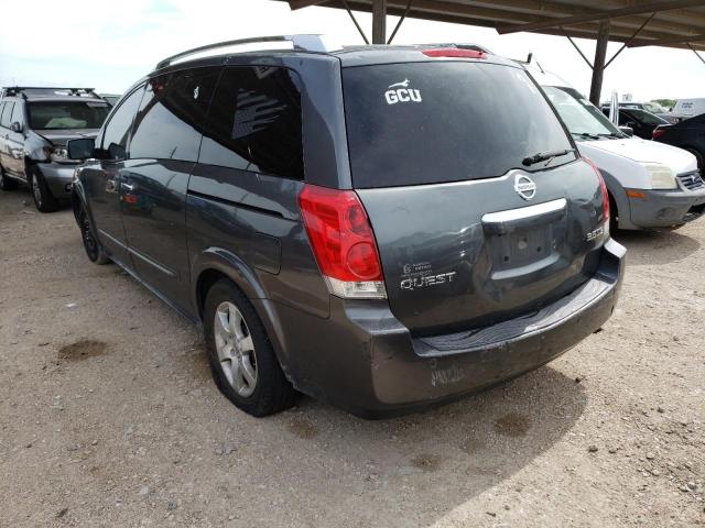Photo 3 from auction – 2007 NISSAN QUEST S with VIN 5N1BV28U07N134593