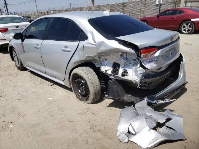 Photo 3 from auction – 2021 TOYOTA COROLLA LE with VIN 5YFEPMAE5MP218255