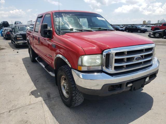 FORD F250 SUPER 2002 with VIN 1FTNW21F32EB22831 - Photo from auction
