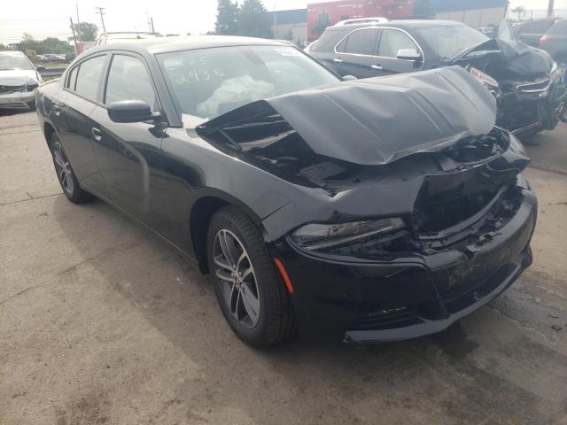 DODGE CHARGER SX 2019 with VIN 2C3CDXJG2KH682436 - Photo from auction