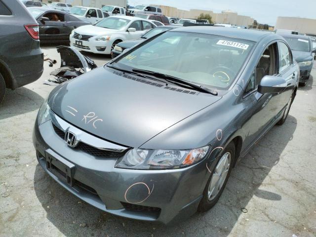 Photo 2 from auction – 2010 HONDA CIVIC HYBR with VIN JHMFA3F27AS001765