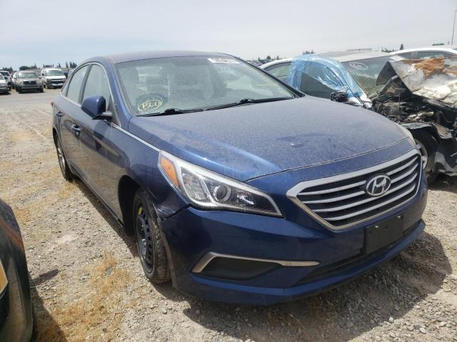 HYUNDAI SONATA SE 2017 with VIN 5NPE24AF6HH567547 - Photo from auction