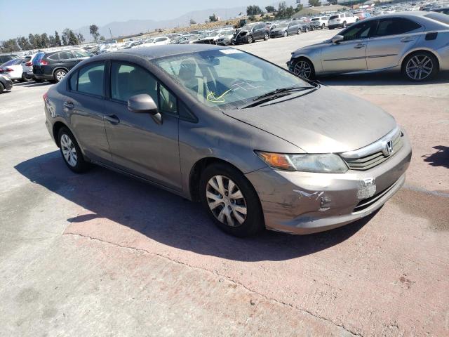HONDA CIVIC LX 2012 with VIN 2HGFB2F54CH582964 - Photo from auction