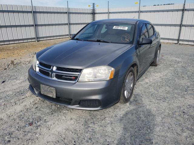 Photo 2 from auction – 2012 DODGE AVENGER SE with VIN 1C3CDZAG6CN251893