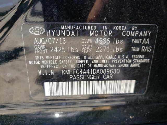 Photo 10 from auction – 2013 HYUNDAI SONATA HYB with VIN KMHEC4A41DA089630