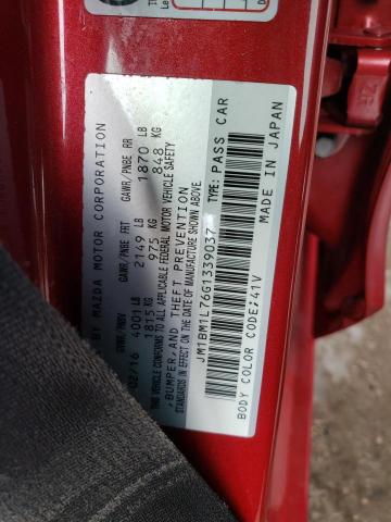 Photo 10 from auction – 2016 MAZDA 3 TOURING with VIN JM1BM1L76G1339037