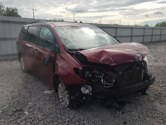 TOYOTA SIENNA XLE 2017 with VIN 5TDYZ3DC7HS781669 - Photo from auction