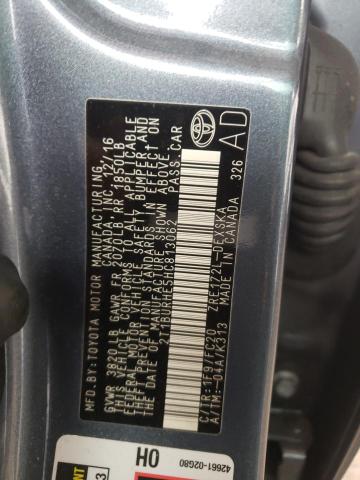 Photo 10 from auction – 2017 TOYOTA COROLLA L with VIN 2T1BURHE5HC813062