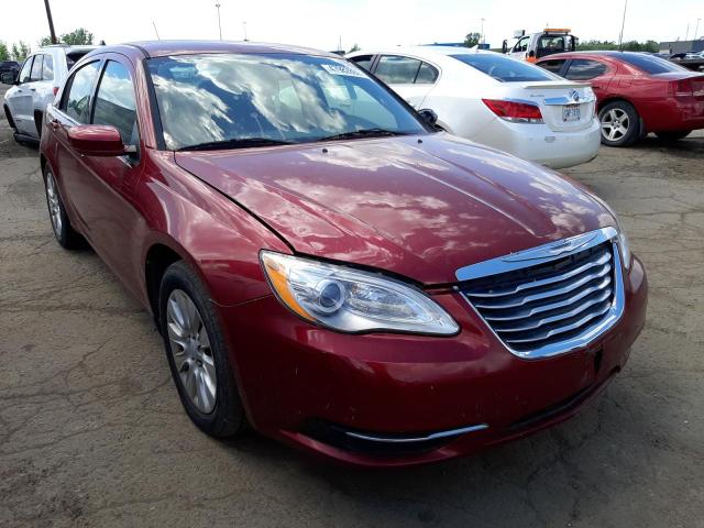 CHRYSLER 200 LX 2013 with VIN 1C3CCBAB1DN640957 - Photo from auction