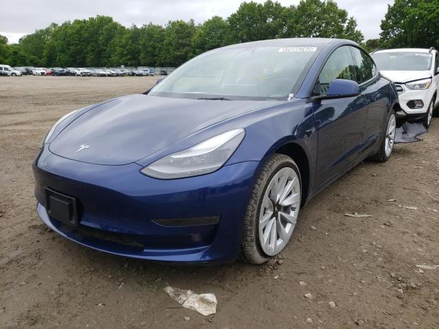 Photo 2 from auction – 2022 TESLA MODEL 3 with VIN 5YJ3E1EA3NF188978