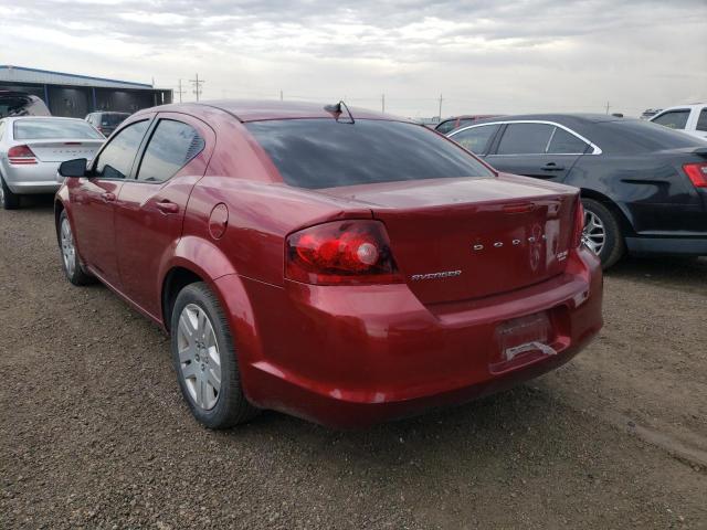 Photo 3 from auction – 2014 DODGE AVENGER SE with VIN 1C3CDZAB1EN200390
