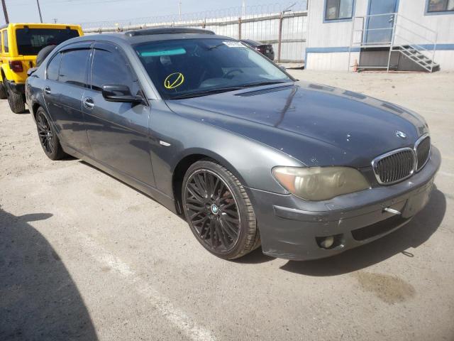 BMW 750 2007 with VIN WBAHN835X7DT66185 - Photo from auction
