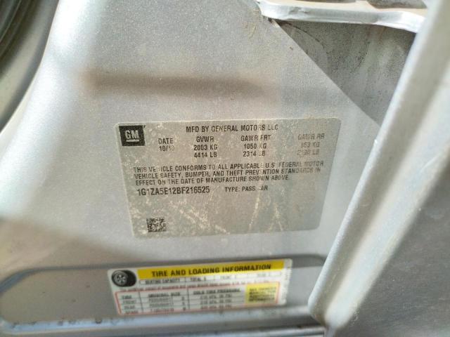 Photo 10 from auction – 2011 CHEVROLET MALIBU LS with VIN 1G1ZA5E12BF216525