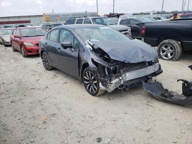 HONDA CIVIC EXL 2014 with VIN 2HGFB2F96EH517264 - Photo from auction