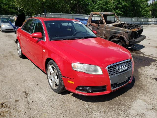 AUDI A4 2008 with VIN WAUAF78E68A065496 - Photo from auction