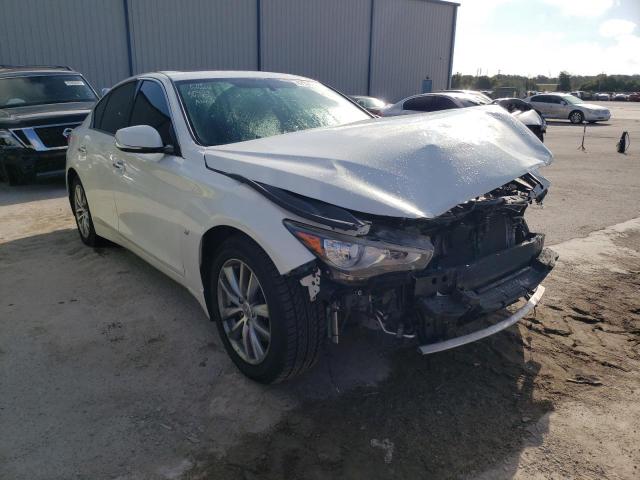 INFINITI Q50 BASE 2014 with VIN JN1BV7AR3EM705846 - Photo from auction