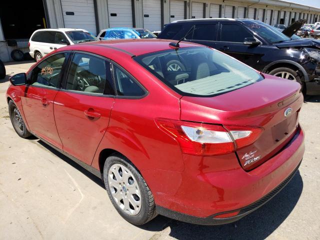 Photo 3 from auction – 2012 FORD FOCUS SE with VIN 1FAHP3F29CL130005