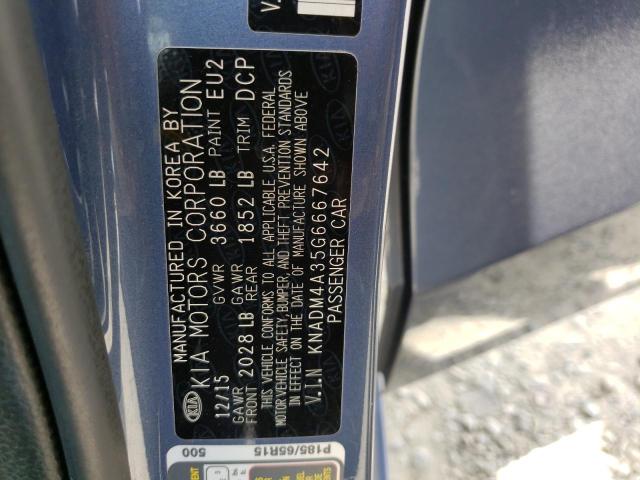 Photo 10 from auction – 2016 KIA RIO LX with VIN KNADM4A35G6667642