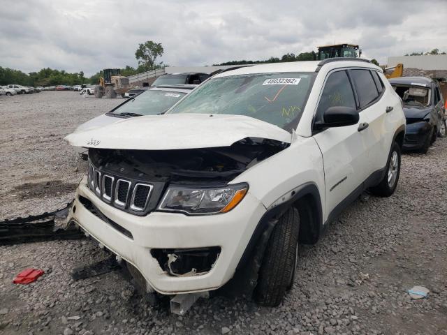 Photo 2 from auction – 2021 JEEP COMPASS SP with VIN 3C4NJCAB6MT532155